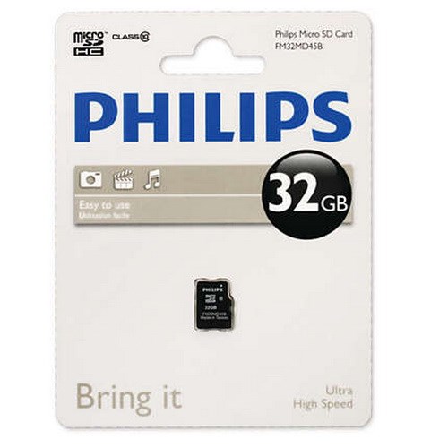 کارت حافظه فیلیپس MicroSDHC FM32MD45B 32Gb Class 10108864